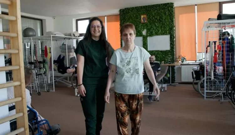  Recuperare medicală la Spitalul ”Sfântul Sava” din Pantelimon, după operație de tumoră intramedulară cervicală