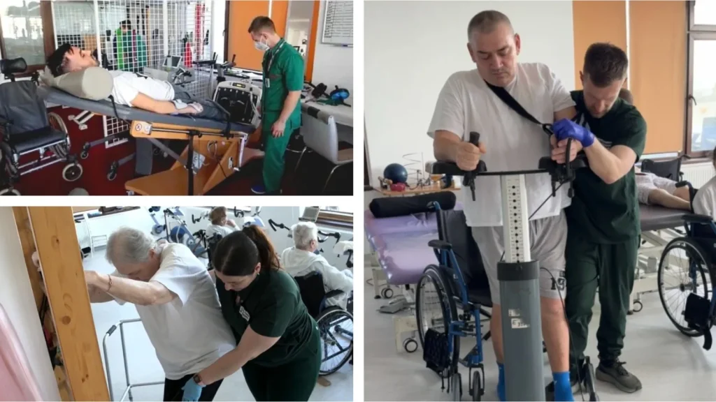 Cum îi ajută să meargă din nou pe pacienții cu accidente vascular cerebrale echipa de kinetoterapeuți de la Affidea „Sfântul Sava” 1 sf sava vai0g