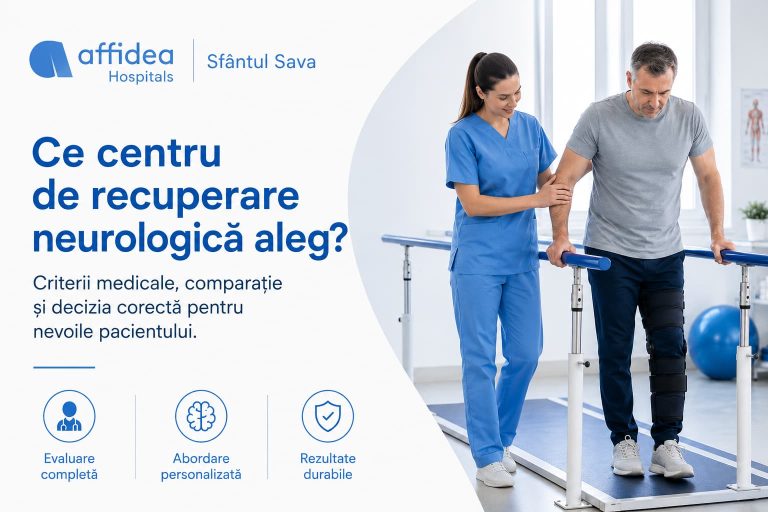 Ce centru de recuperare neurologică aleg? Criterii medicale, comparație și checklist 4 Ce centru de recuperare neurologică aleg? Criterii medicale, comparație și checklist